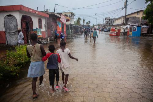 Non c'è pace per Haiti. Dopo il terremoto la tempesta tropicale
