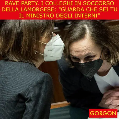 Ecco la satira del giorno. Rave Party fuori controllo