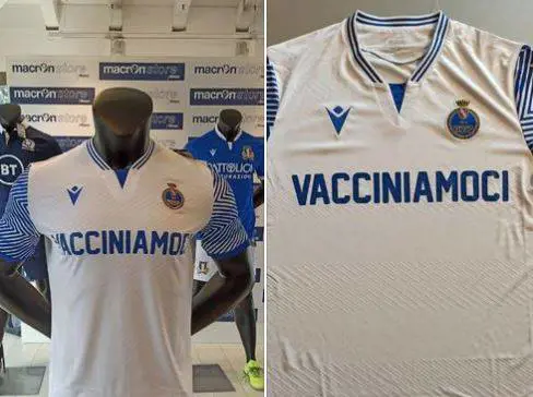 “Vacciniamoci”. La maglia del Seregno è un esempio per tutti