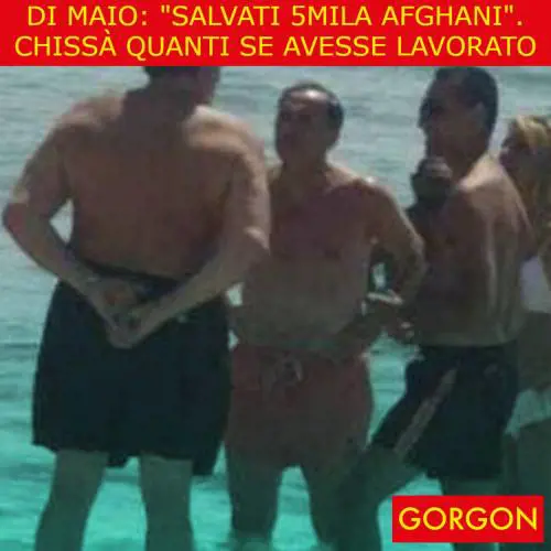Ecco la satira del giorno. Di Maio ha finito le ferie