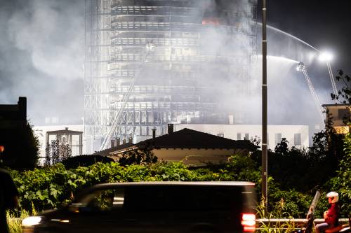 Grattacielo, sistemi antincendio guasti