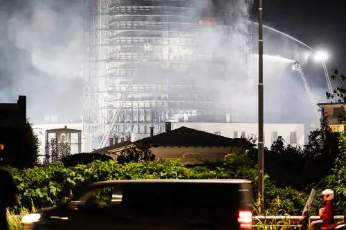 Grattacielo, sistemi antincendio guasti