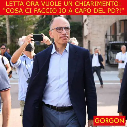 Ecco la satira del giorno. Letta vuole un chiarimento