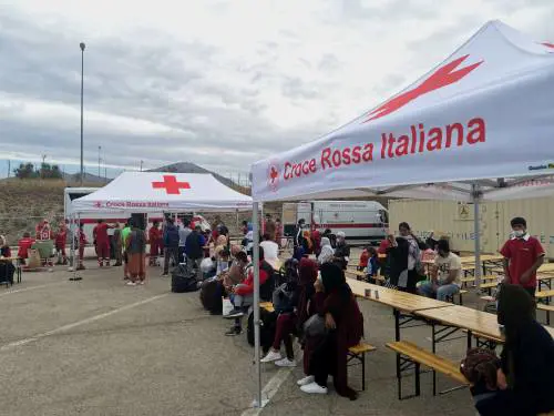 Gli afghani nell'hub di Avezzano