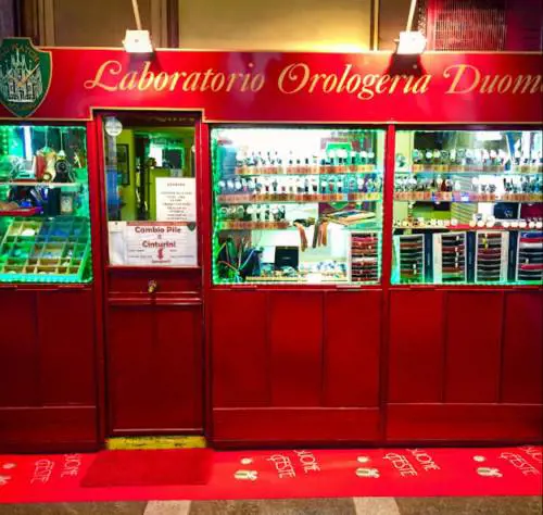 Sfratto al Chiosco rosso, pezzo di storia degli orologi e del tempo