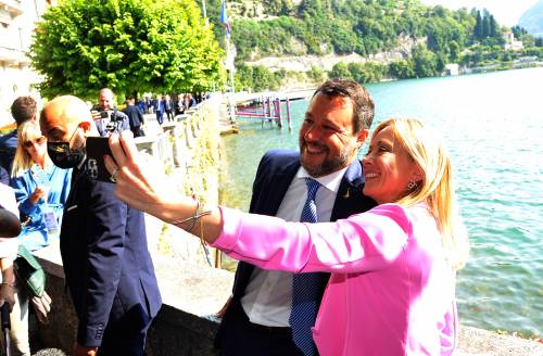 "Prove tecniche di governo": quel vertice a sorpresa tra Meloni e Salvini