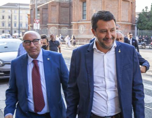 Salvini carica Bernardo: "Al ballottaggio può essere già avanti"