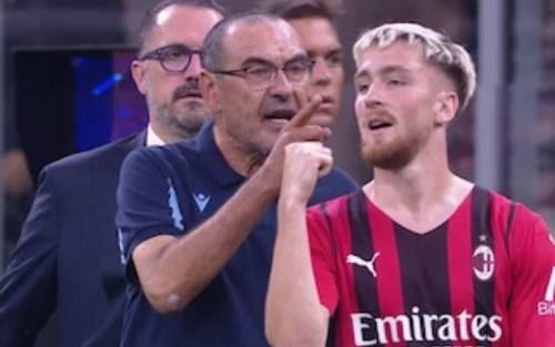 "Hai capito?!". Furia Sarri: cosa è successo dopo Milan-Lazio