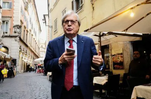 Il parlamentare Vittorio Sgarbi