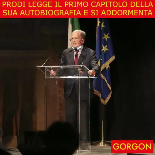 Ecco la satira del giorno. Prodi legge la sua autobiografia