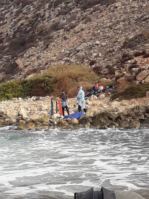 Resti umani a Lampedusa: forse vittime di un naufragio