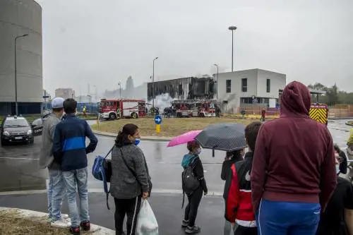 Aereo caduto a Milano