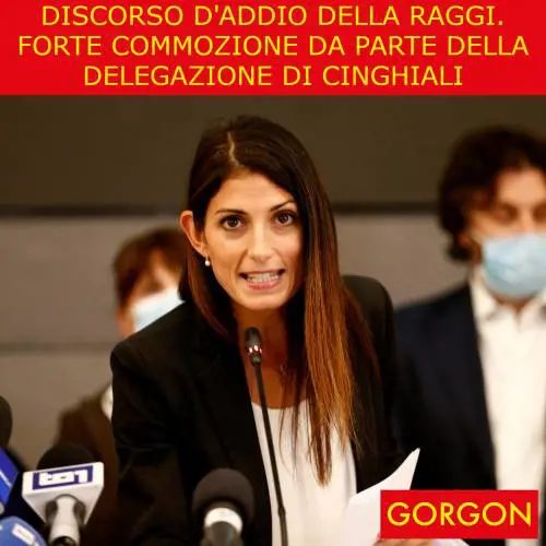 Ecco la satira del giorno. Discorso d'addio della Raggi
