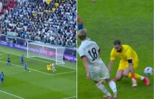 Palla in mezzo alle gambe: l'errore imperdonabile di Donnarumma