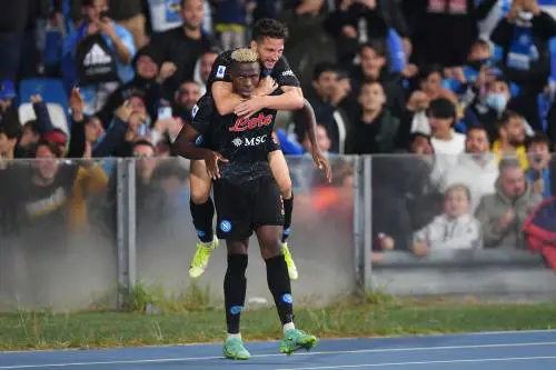 Osimhen fa salire il Napoli sull'ottovolante