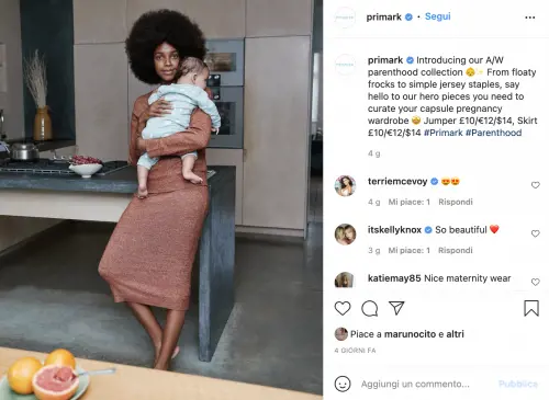 Primark cambia il nome alla linea "Premaman": "Per la genitorialità" 