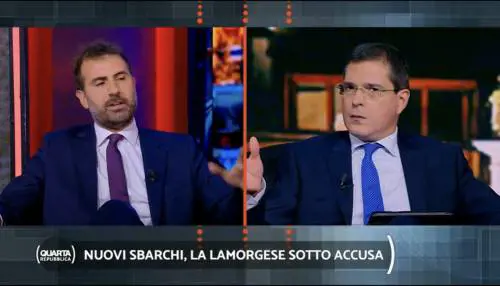 "Tu e gli scafisti...", "Come ti permetti": scoppia la rissa in diretta