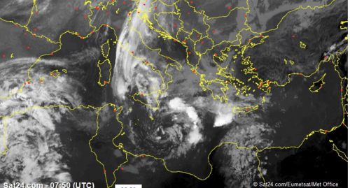 Ecco dove colpirà il "ciclone Mediterraneo"