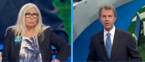 "Linea al Tg1, è breve?", "Non vogliamo disturbare". Giorgino gela Mara Venier