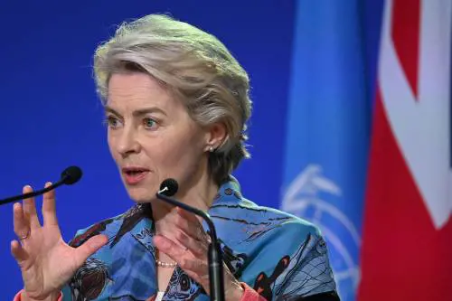 "Alla Cop26 col jet privato": bufera su Ursula von der Leyen