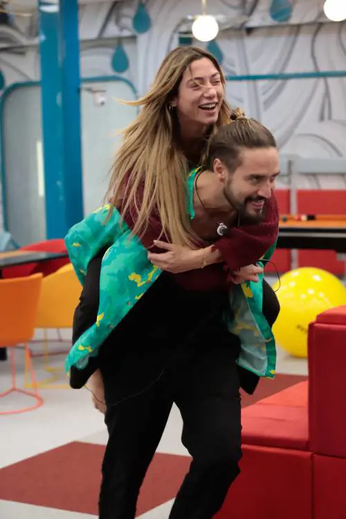 Alex Belli e Soleil Sorge - Mediaset