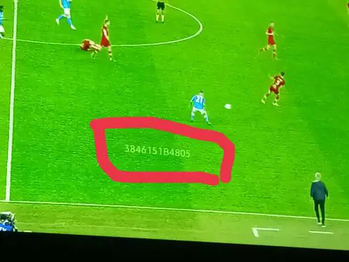Dazn, ecco cos'è quel codice che appare durante le partite