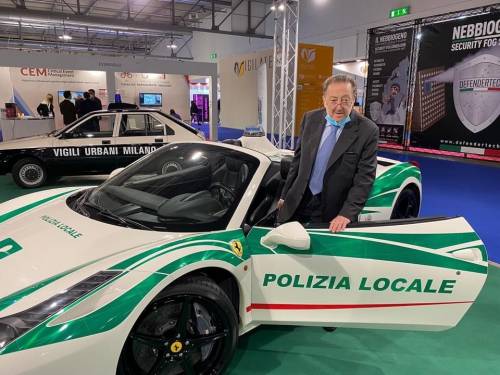 La Ferrari confiscata alla mafia e la tecnologia per la sicurezza