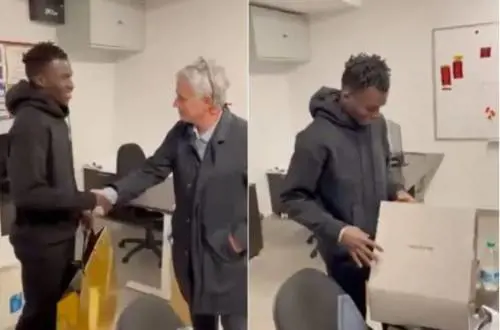 "Dentro ci sono le banane". Cosa è successo a Felix Gyan e a Mourinho