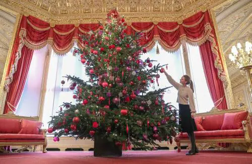 L'albero di Natale al Castello di Windsor