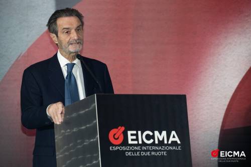 Eicma 2021: Fontana e la passione per le 2 ruote