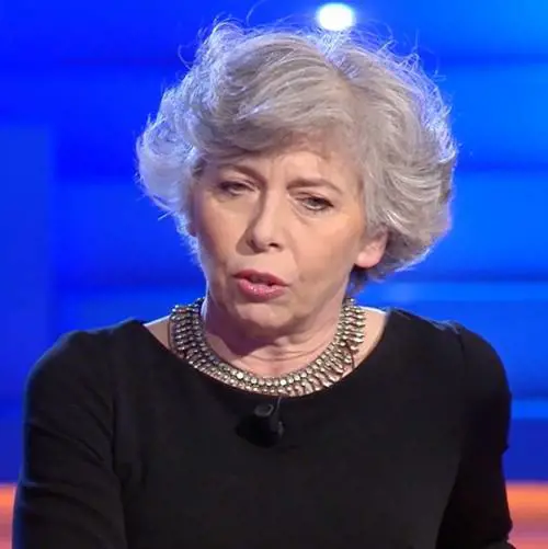 L'ex presidente della Camera Irene Pivetti
