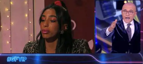 "Strafottente, non mi fermo per te": l'ira di Signorini al Gf