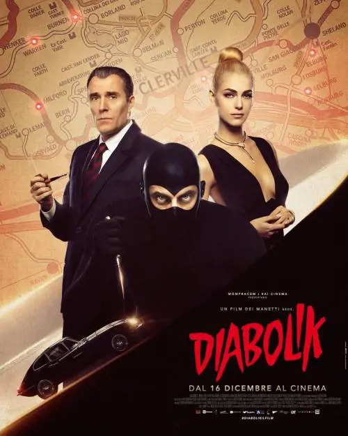 Al cinema sta per arrivare Diabolik: tutte le curiosità