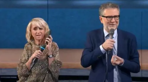 "Ha sbagliato numero". La gaffe in diretta di Fazio e Littizzetto