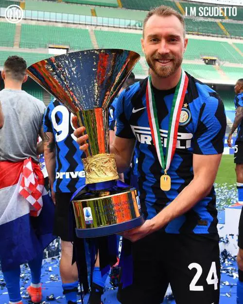 Eriksen scioglie il contratto con l'Inter. Tornerà a San Siro per salutare i tifosi