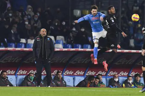 Troppo Spezia nel panettone di Spalletti. Il Napoli va ko