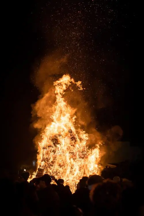 Novoli, il fuoco della fede per sant'Antonio Abate