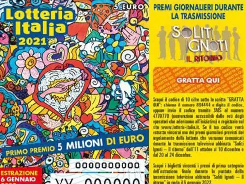 L'elenco completo dei 150 biglietti vincenti della Lotteria Italia da 20mila euro 