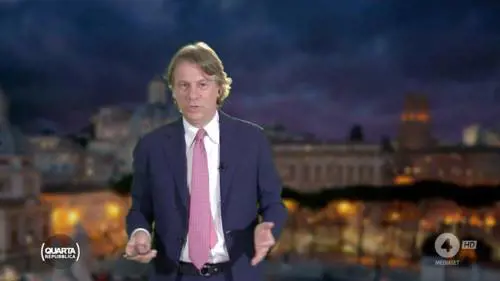 Covid, Nicola Porro in isolamento: conduce Quarta Repubblica da casa