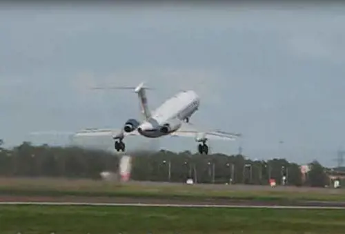 Un Tu-134A simile a quello dello schianto