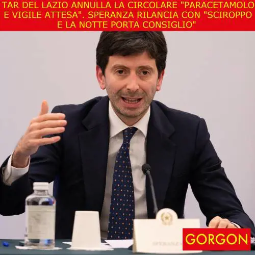 Ecco la satira del giorno. Il Tar annulla il paracetamolo