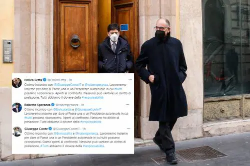 Il tweet "fotocopia" scatena tutti. Il campo largo? Solo "tre amici al bar"
