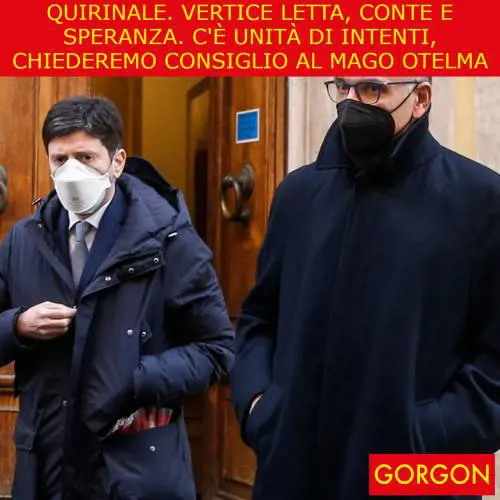 La satira del giorno: vertice Letta, Conte e Speranza