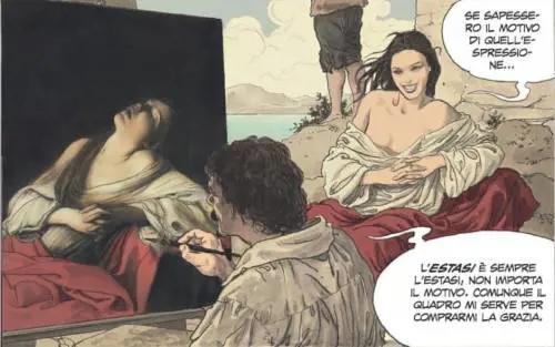 Caravaggio a fumetti. Con l'arte di Milo Manara