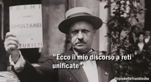 Con i Futuristi l’estetica in politica (purtroppo per poco)