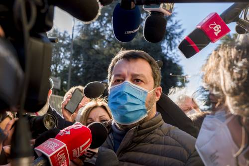 Salvini parla al Federale: "Serve alleanza contro la sinistra"