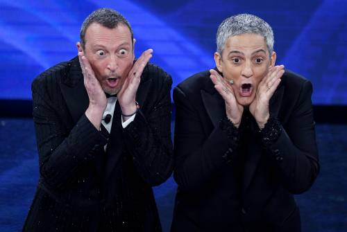 Sanremo, grande successo tra i giovani con Fiorello e i Maneskin