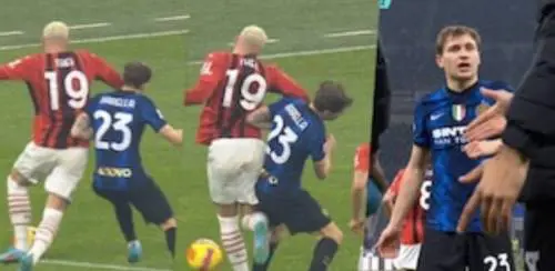 Il retroscena su Barella: cosa ha detto all'arbitro...