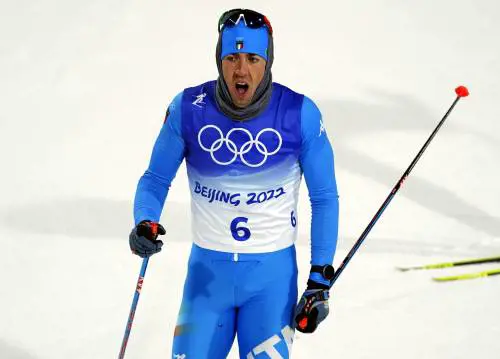 Sprint sci di fondo, Pellegrino è argento