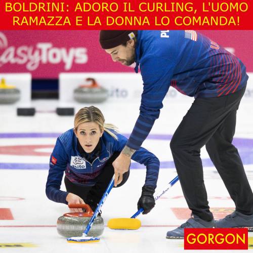 La satira del giorno. La Boldrini e il curling